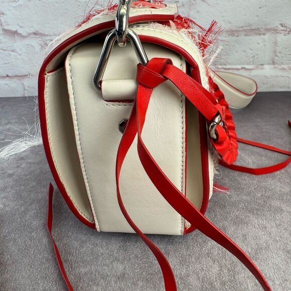 Authentic Alexander McQueen Vintage Shoulder Bag Tweed Leather - Picture 4 of 13